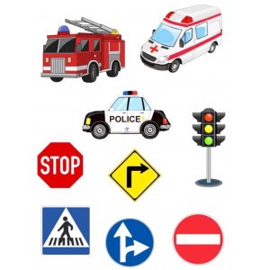 Принт Детски автомобили 3